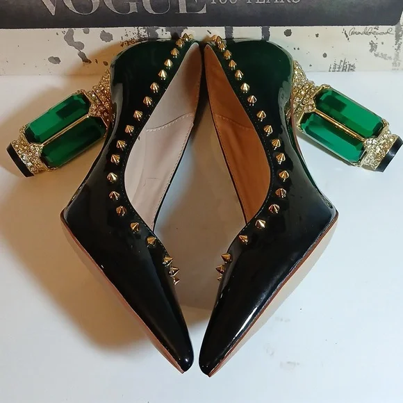 Emerald Gem Heels - Picture 4 of 8